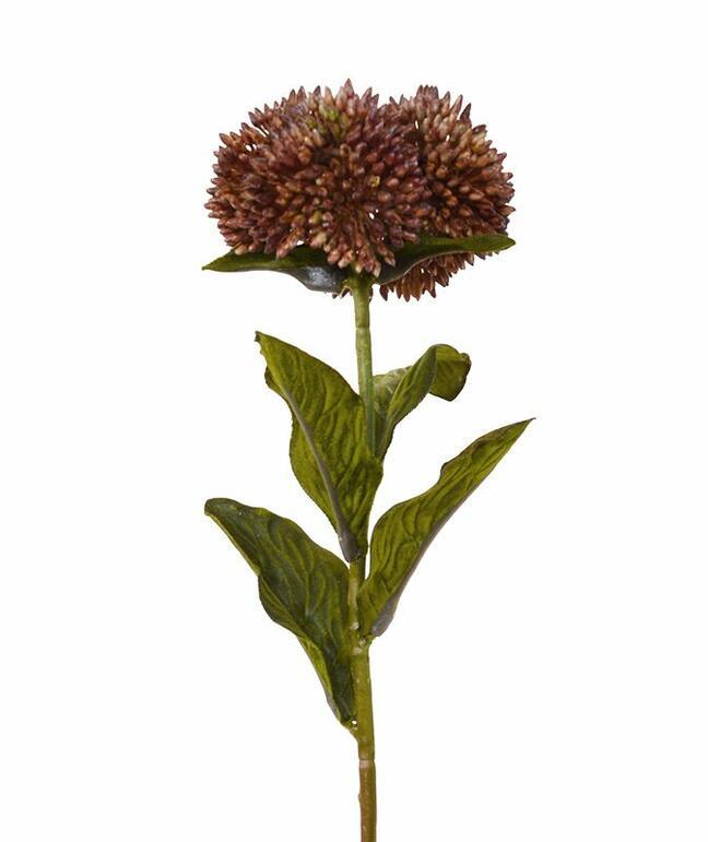 Umelá vetva Rozchodník červený 50 cm