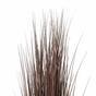 Umelá tráva Ostrica Buchananova bordová 150 cm