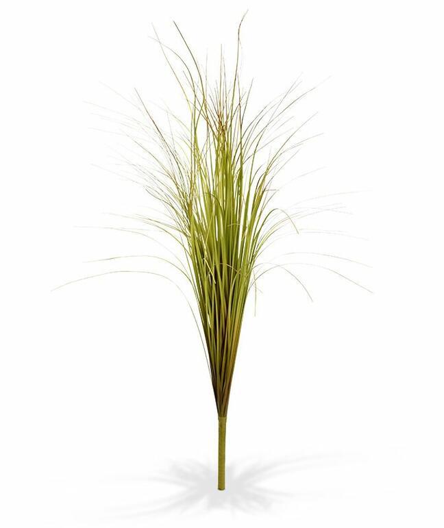 Umelý zeleno-hnedý zapichovací zväzok trávy 80 cm