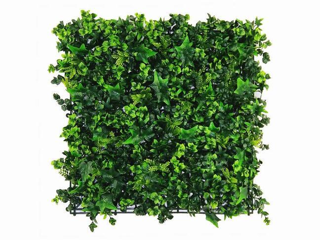 Umelý listnatý panel Brečtan - 50x50 cm