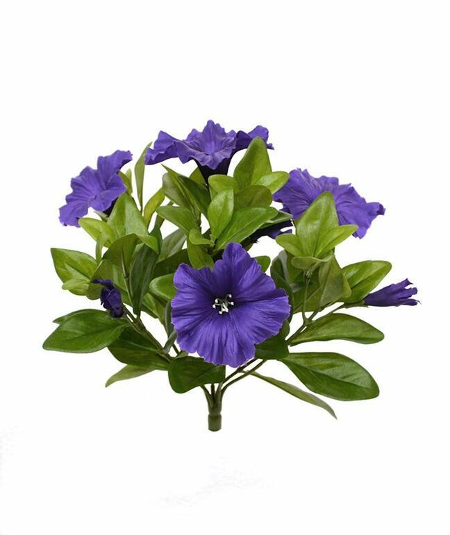 Artificial plant Petunia purple 25 cm