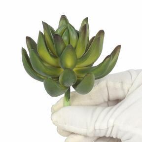 Artificial succulent Echeveria green 10 cm