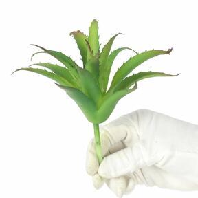 Artificial succulent Lotus green 12 cm
