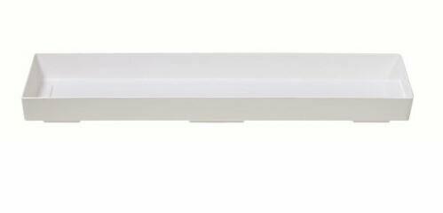 Miska pod truhlík AGRO bílá 50cm