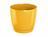 COUBI flower pot round with a bowl yellow 21cm