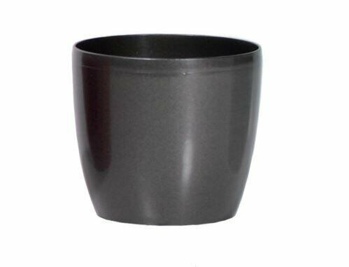 COUBI flowerpot round graphite 23cm