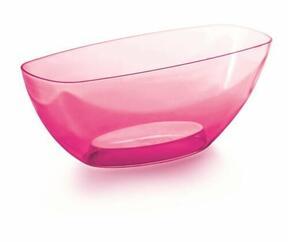 COUBI ORCHID bowl pink transparent 36.0 cm