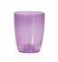 Květináč COUBI ORCHID vysoký fialový transp. 16cm