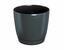 Flowerpot COUBI ROUND P with a bowl of graphite 10cm