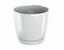 Flowerpot COUBI ROUND P with a bowl white 10cm