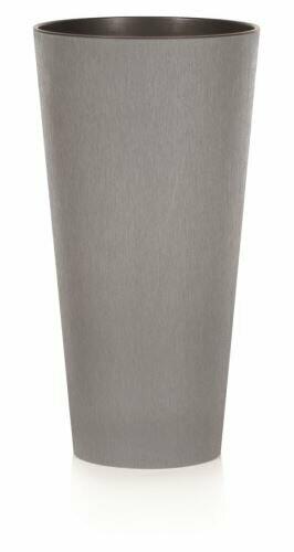Květináč TUBUS SLIM BETON šedý 15cm