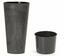 Květináč TUBUS SLIM EFFECT + vklad antracit 30 cm
