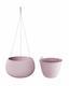Flowerpot with insert and steel. cable SPLOFY BOWL WS light purple 23.9 cm
