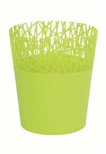 Květináč s krajkou CITY limetka 16,0 cm
