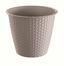 Flowerpot without bowl RATOLLA ROUND mocca 29.5 cm