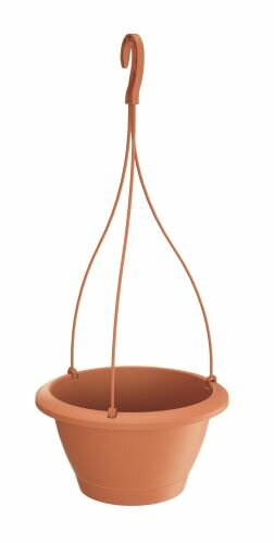 Květináč závěsný RESPANA W terakota 20,8cm
